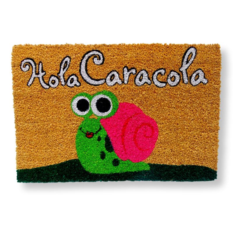 Felpudo coco Hola Caracola, Felpudos originales Koko Doormats