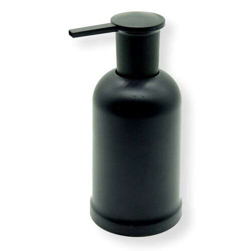 Dosificador dispensador jabn VINTAGE  HIPS libre de BPA  Negro mate