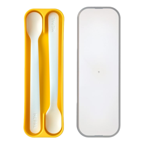 Set de cucharas largas con funda Mio Amarillo / Miffy