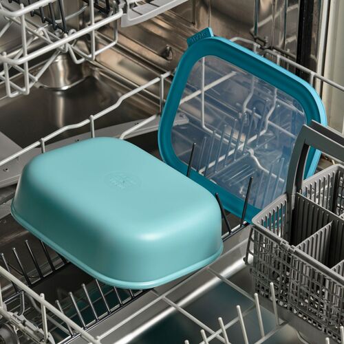 bote de cocina Cirqula rectangular nordic black 500 ml
