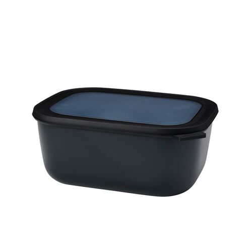 bote de cocina Cirqula rectangular nordic black 3000 ml