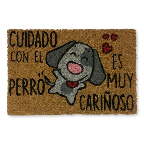 Felpudo coco - Cuidado con el Perro