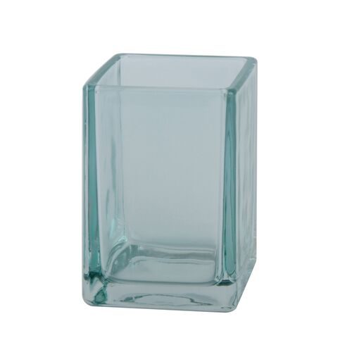 Vaso para baño CUBE – Vidrio – Verde
