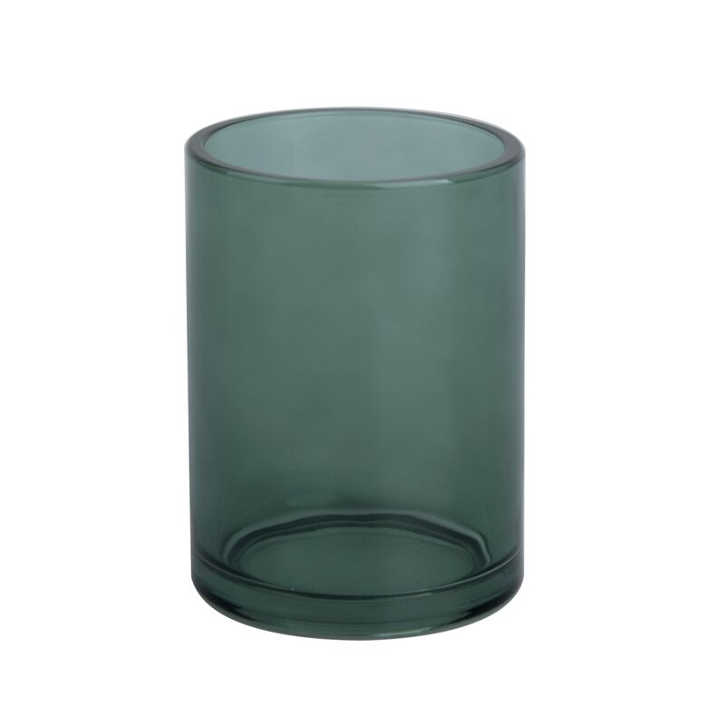 Vaso para baño FRASCO – Vidrio – Verde