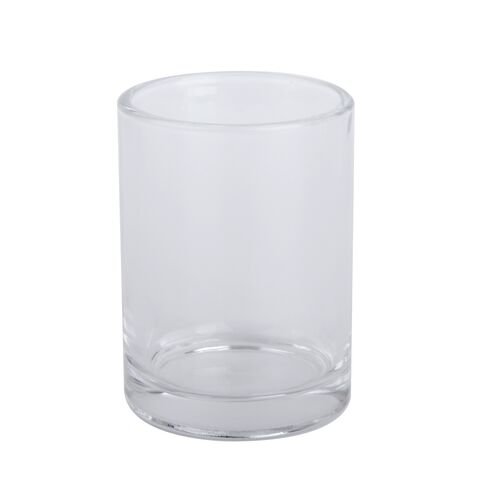 Vaso para baño FRASCO – Vidrio – Transparente