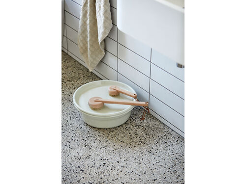 Cepillo para baño de haya y cerdas naturales 18 cm