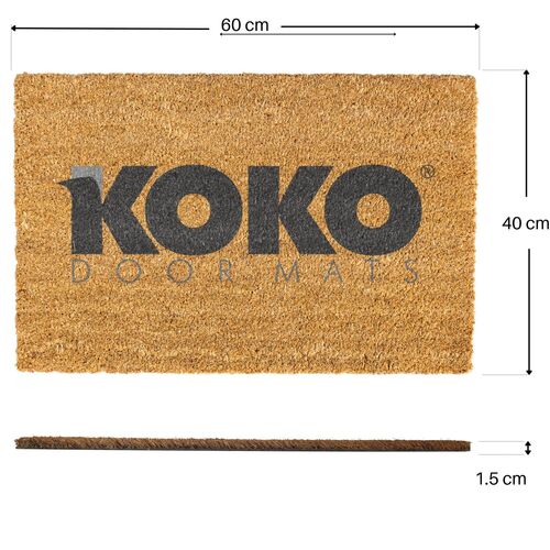 Felpudo coco monstruo Franky, Felpudos originales Koko Doormats